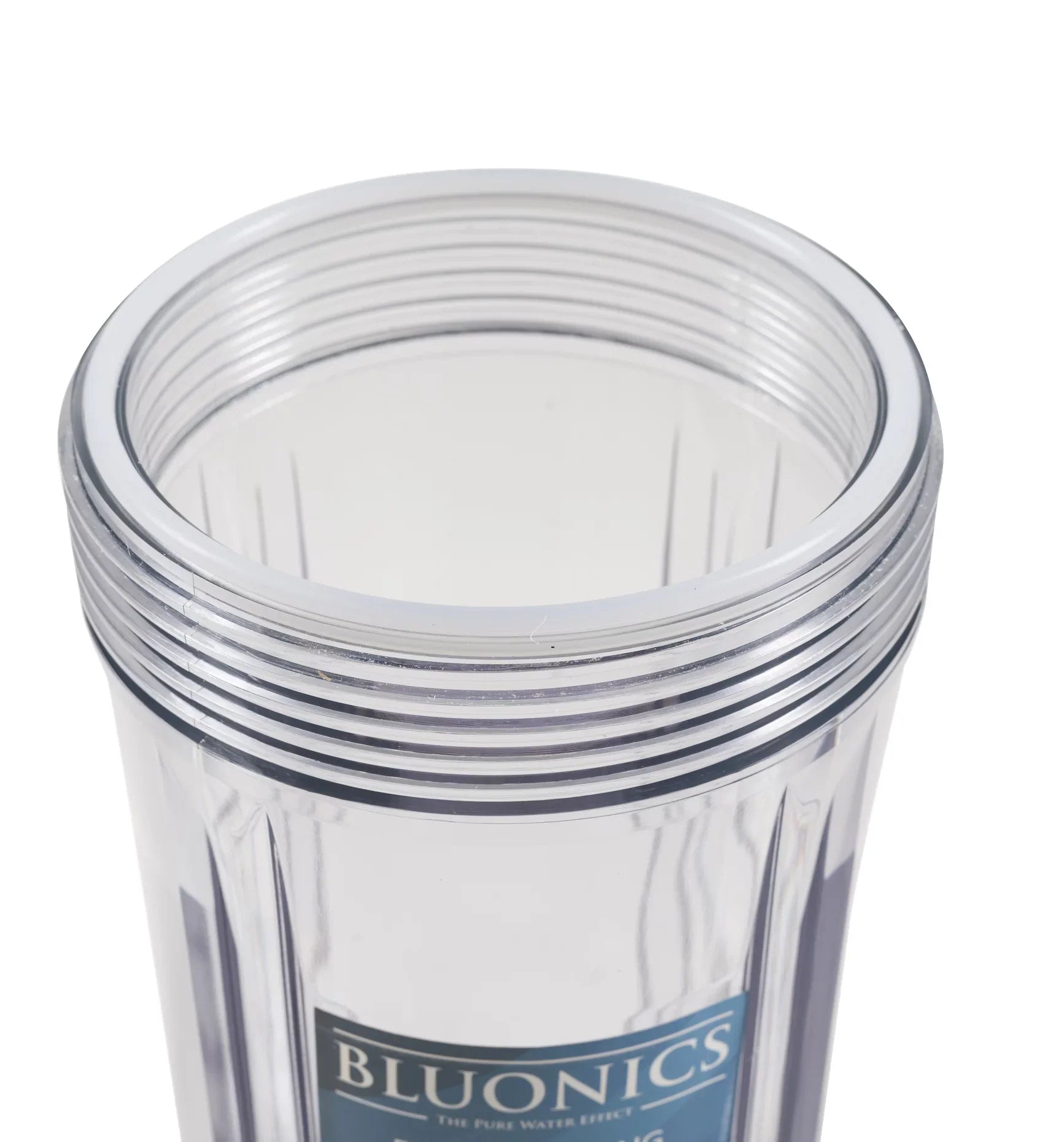 Filter Water House 20" & Housings Carbon Two Blue Filters Blue Clear Whole Sediment w/Pleated Transparent Big