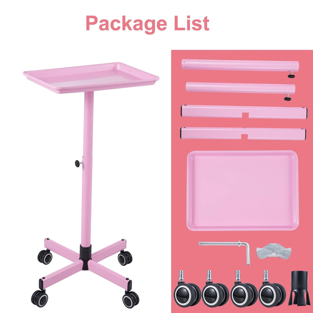 Adjustable - Spas Wheels Shelf,Hair Stylist WheelsBy Wheels Salons Salon Hair Beauty Convenient Movable Salon Salon - And On Clinic Salon Salon Hair Storage Bestauty ColorHair Cart
