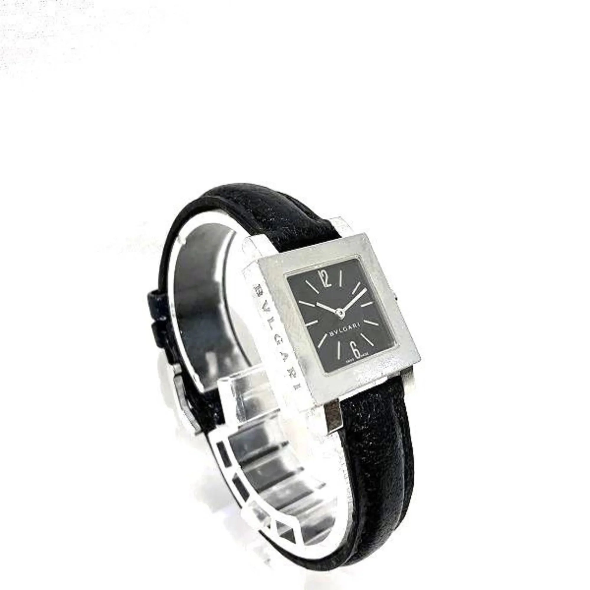 Watch (Fair) Pre-Owned BVLGARI Quadrato Bulgari SQ22SL Quartz Ladies