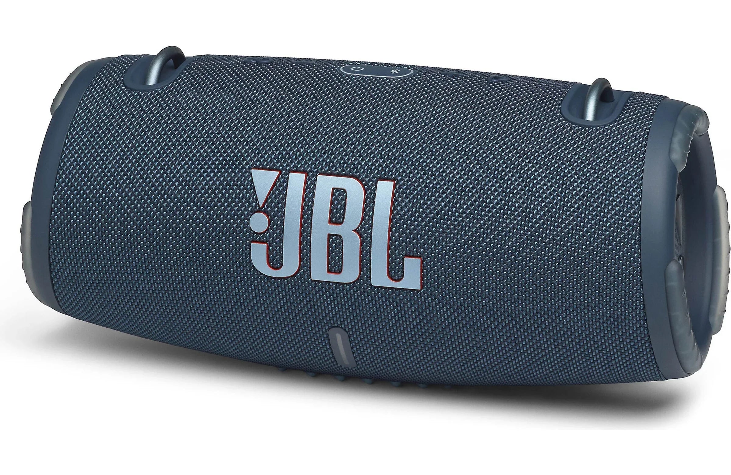 15 Playtime, Waterproof, Xtreme IP67 Speaker, (Refurbished) of Hours Portable (Blue) Bluetooth Restored 3 Powerbank, JBL