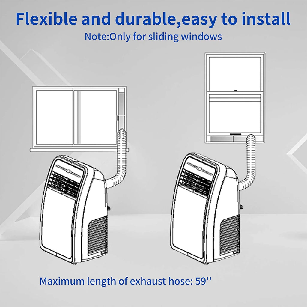 Portable AC 8,000 Unit, Fan and Dehumidifier, 200 for SqFt Shinco BTU Rooms