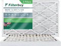Air AC Filters Pleated Filterbuy MERV Furnace (2-Pack) HVAC 13 12x30x2