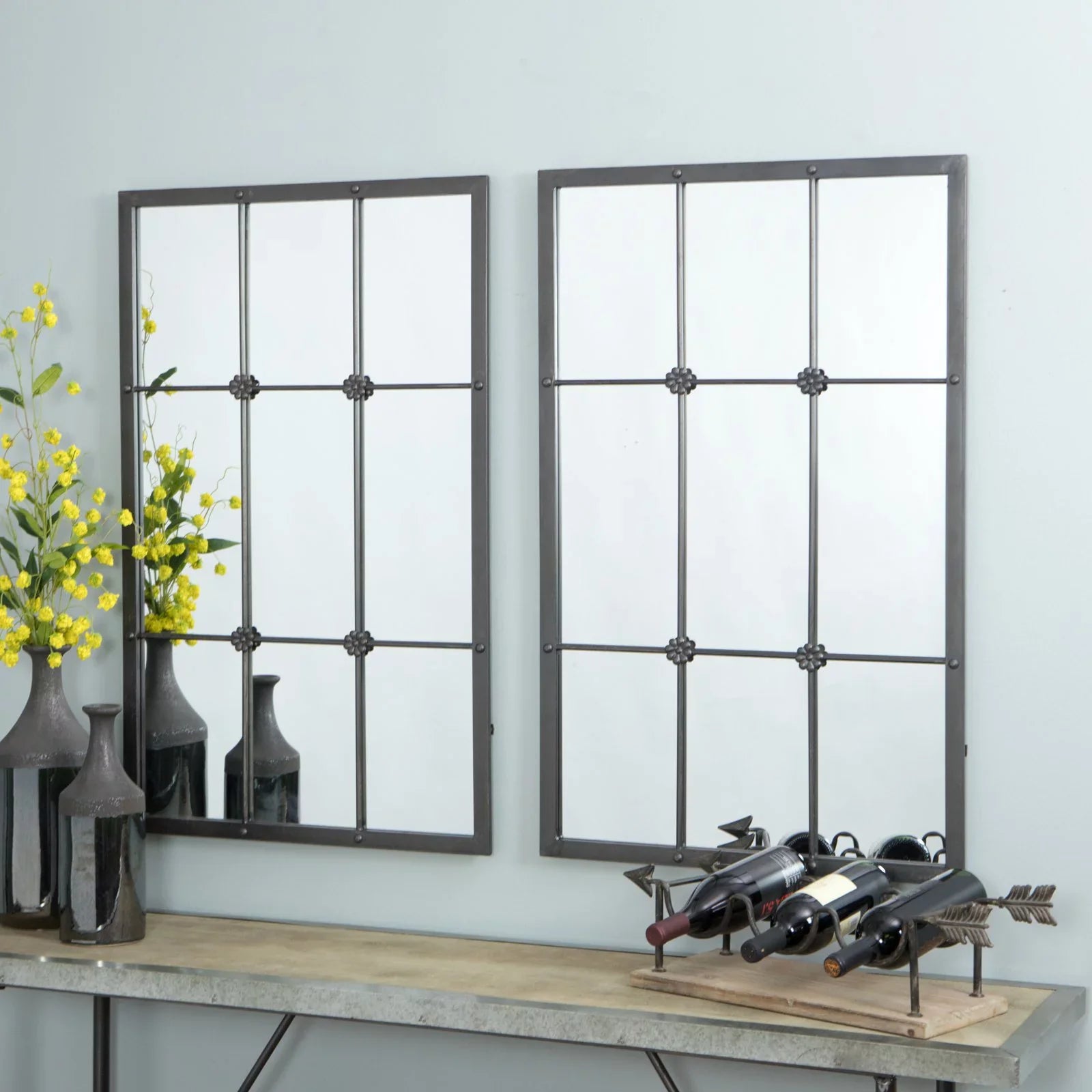 in. Window - Kinslee Pane Mirror Aspire Accents x 23.5W Home 38H Wall