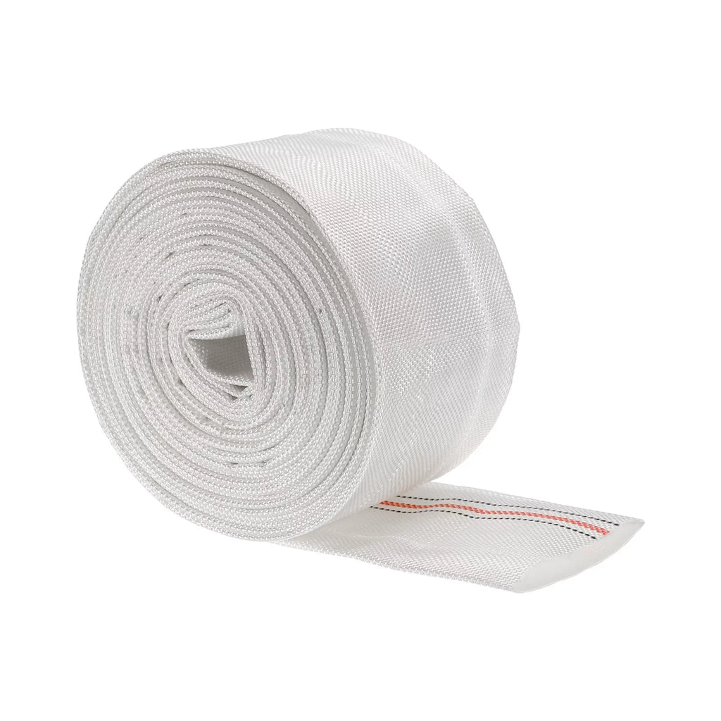 33ft Flat ID Lightweight for Hose Hose Lay Discharge Swimming Pool Reinforced Backwash PVC 2"