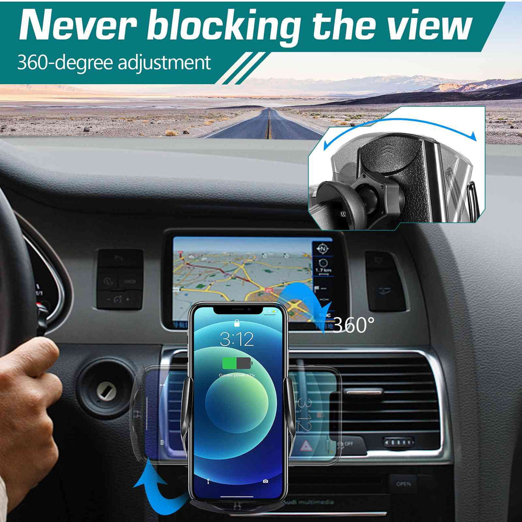 for Fast Wireless Nokia 15W Lumia Phone Holder - Go on the Auto-Clamping 920 Car Optimal Mount Charging Charger: