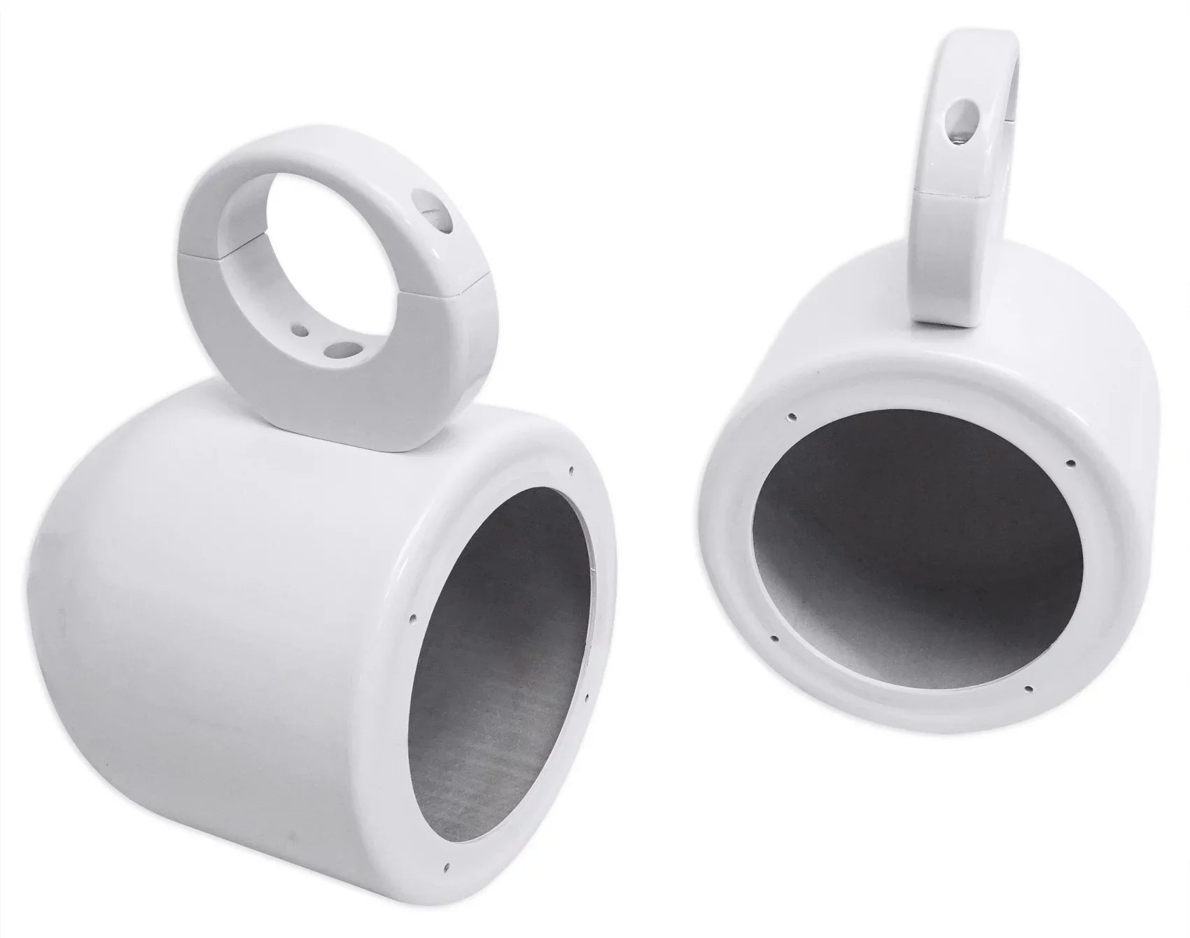 Surface MAC525W 360¡ã Swivel 5.25" White Mount Rockville 2) Pods Speaker Aluminum