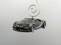 Custom Ornament Grey Bugatti Chiron Gray '16 Car Adorno Christmas 2016