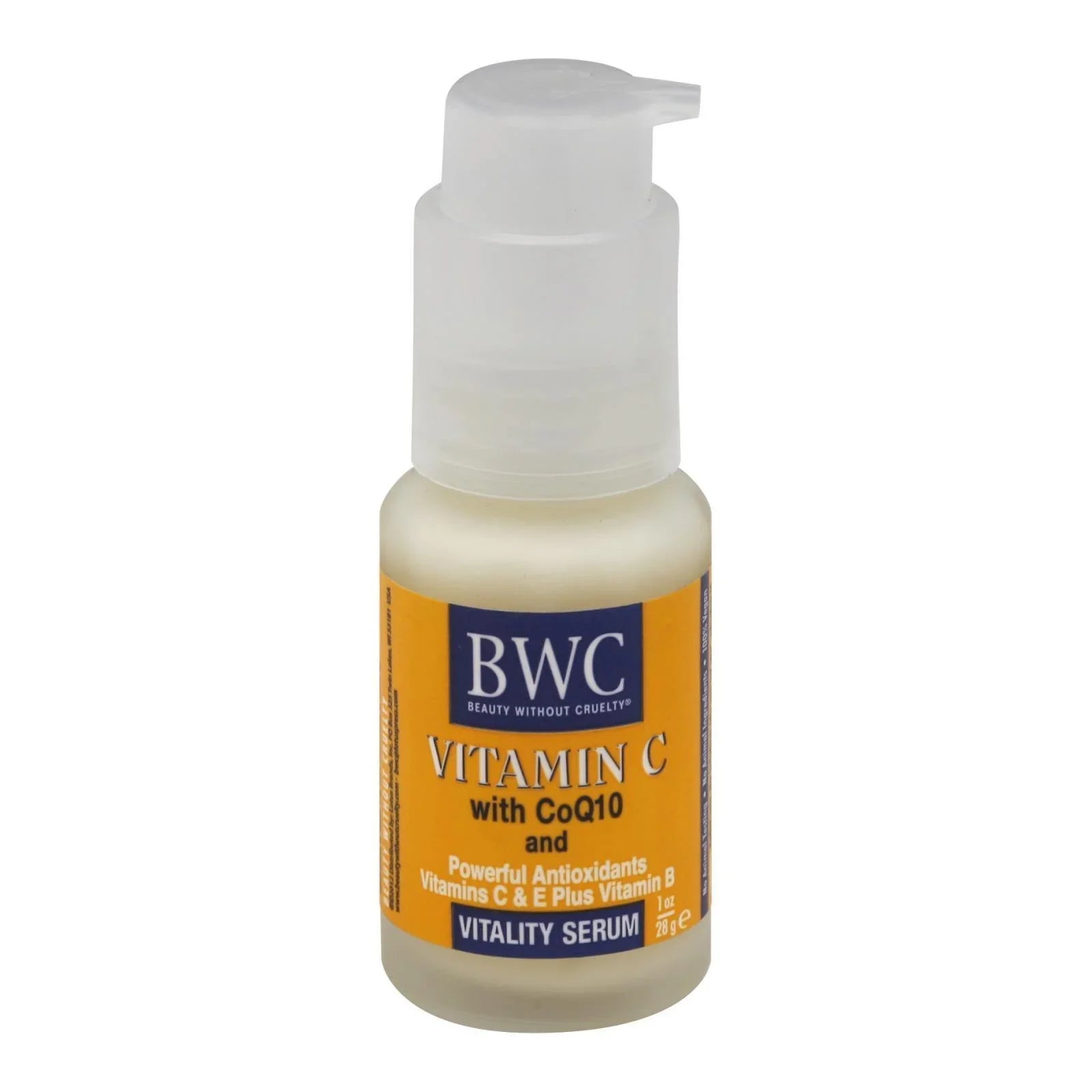 C 1 Vitality Cruelty Vitamin oz Without Beauty - With CoQ10 Serum fl
