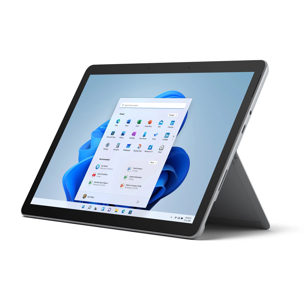 128GB Sense RAM, Windows Go 8VC-00001 Platinum, Multi-Touch, Display, Surface 3 8GB 11, i3-10100Y, Microsoft Pixel SSD, 10 10.5" Point Core Intel