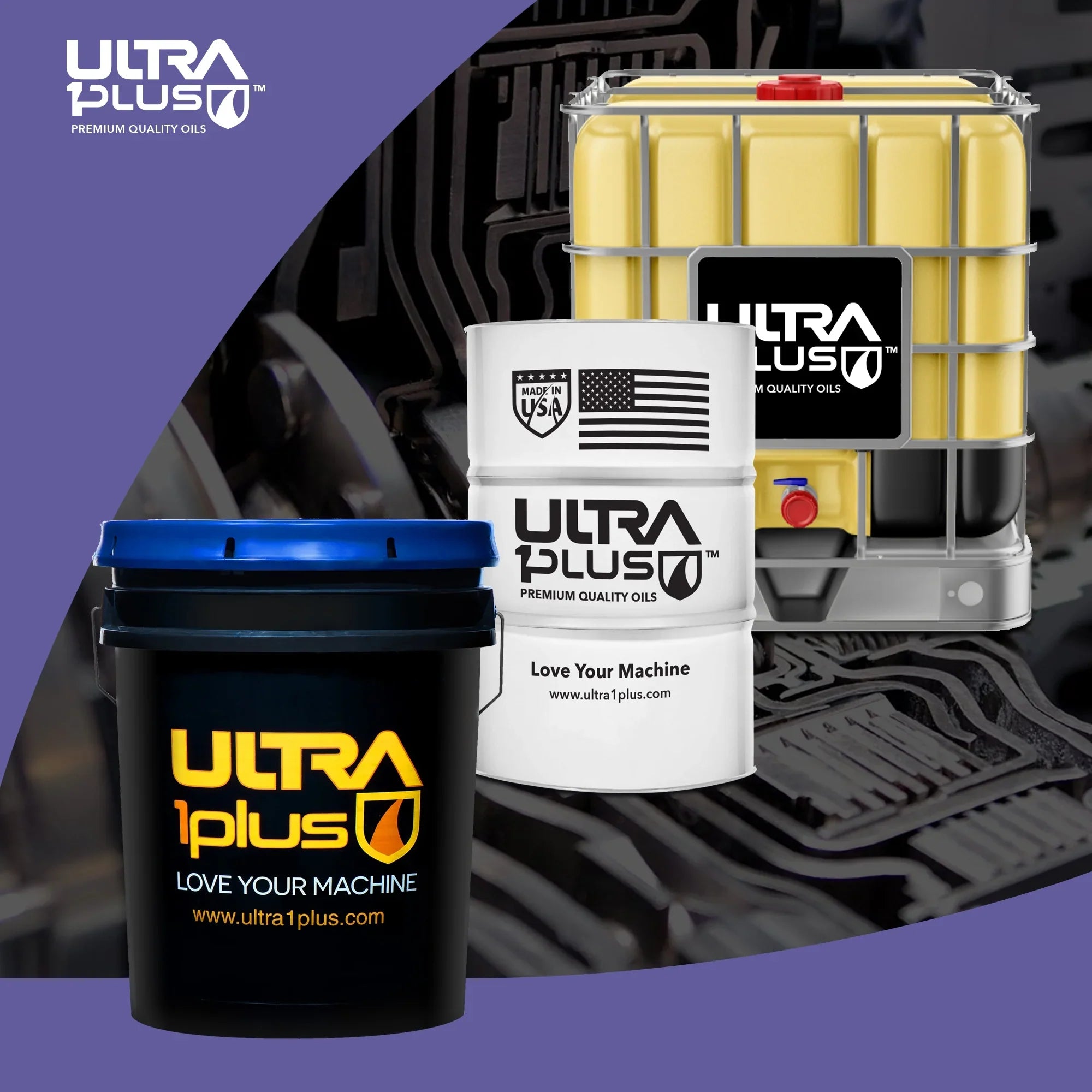 AW Pail) Ultra1Plus Hydraulic Oil (5 ISO 32 Conventional Gallon