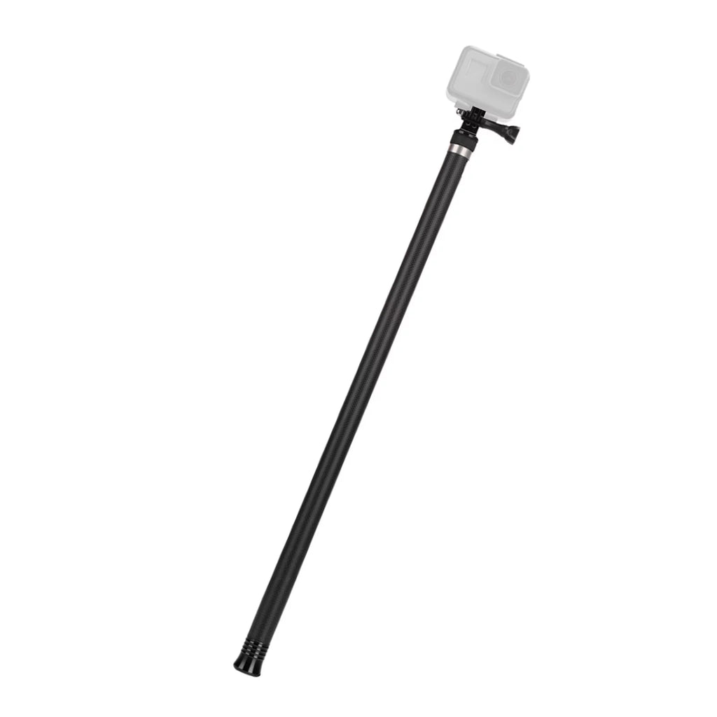 Action Hero Lightweight 10/9/8/7/6/Hero Ultra Carbon Black(2018) for R Fiber Replacement Monopod GoPro Long for Handheld 5 C Selfie OSMO Replacement One Pole Extendable Inch Stick 2.7M/106
