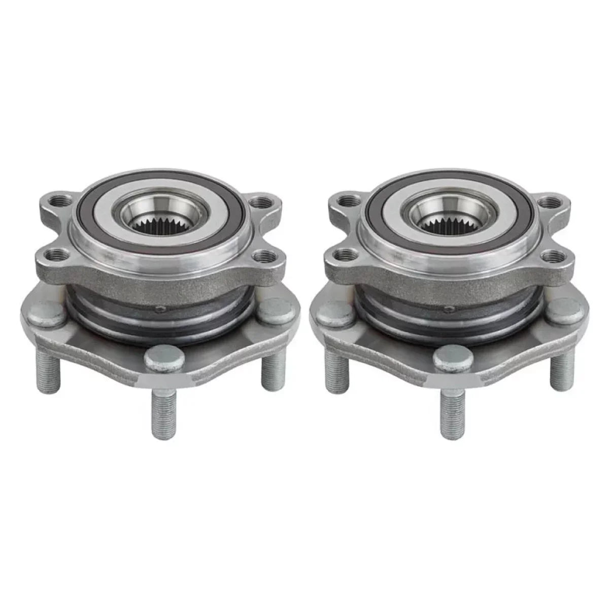 HB613359PR 2 5-Lug 2017-2018 Nissan and Rogue Set Sport 2017 2019 Wheel FWD Hub Rogue 2017-2019 Driver 2014-2016 Bearing Side 2.5L Replacement AWD Front 2018 Passenger AutoShack for Qashqai 2.0L of