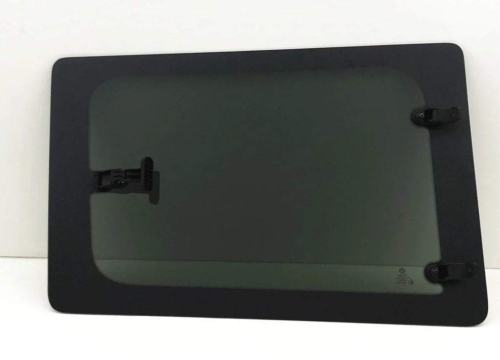 Movable Driver Rear Ram City Promaster Only Side Manual Window Fit OEM Glass 15-18 Left Door Van