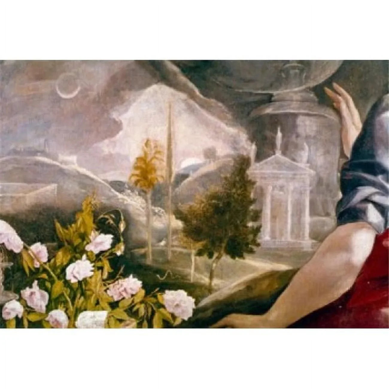 Poster 18 Cruz 24 Spain Greco by - Santa 1541-1614 in. x El Print Iglesia Conception The Immaculate Toledo