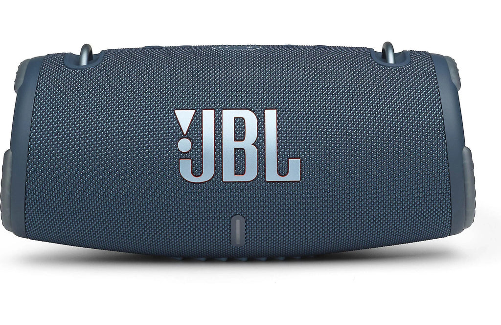 15 Playtime, Waterproof, Xtreme IP67 Speaker, (Refurbished) of Hours Portable (Blue) Bluetooth Restored 3 Powerbank, JBL