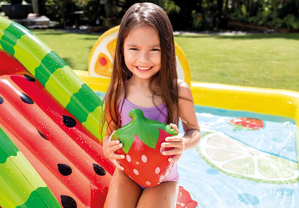 Multicolor for Center, Inflatable Ages Fruity Play 2+,