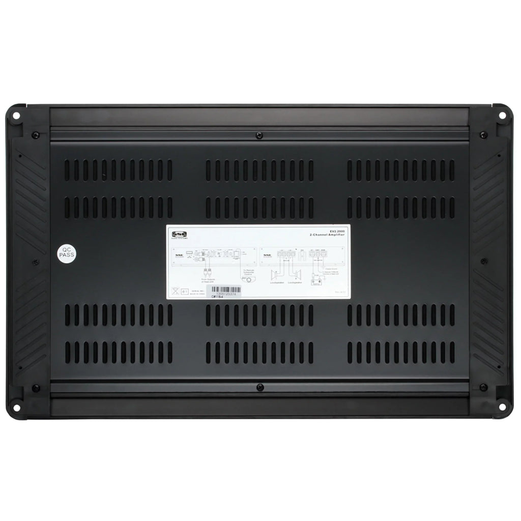 Watt Sound Storm Amplifier Laboratories 2000 2 Channel EV2.2000 Car Full Range