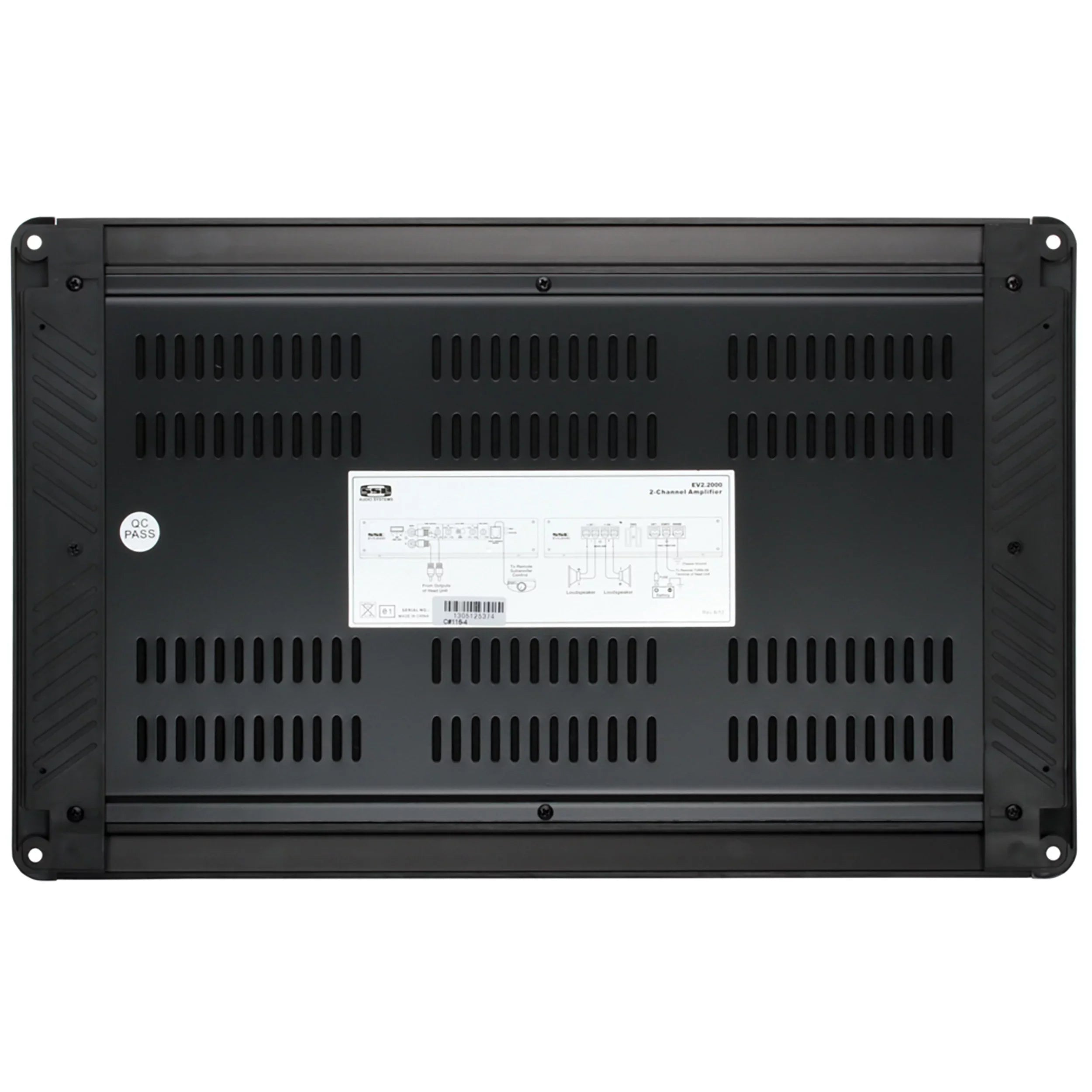 Watt Sound Storm Amplifier Laboratories 2000 2 Channel EV2.2000 Car Full Range