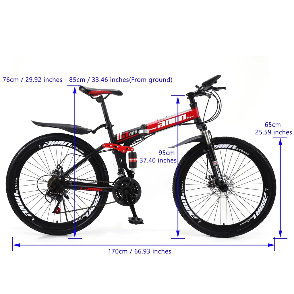 21 Lock+Air Bike Mountain Wheels Cycling Mountain 27.5" Bike Unisex Adult Pump Bicycle+Bike Speed Adults