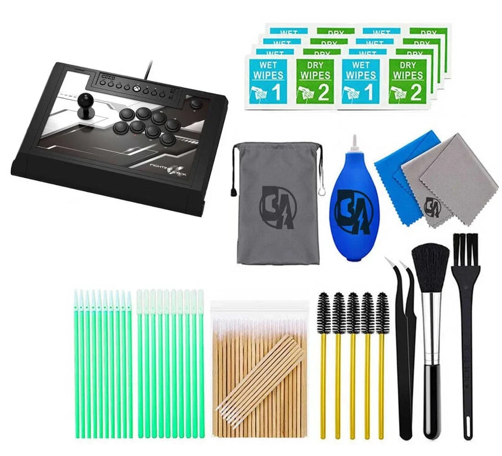 Grade -Tournament Bolt Black Hori New Stick Manual Like Fightstick Kit Bundle Series for Xbox With S - - Fighting | X Axtion Alpha Cleaning
