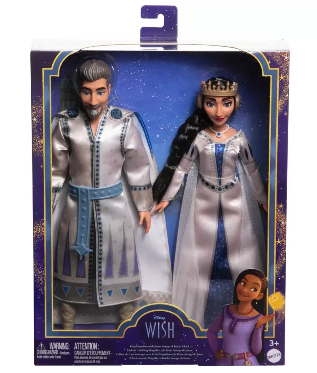 Fashion Wish Disney 100 Magnifico Posable with Dolls Box Queen Amaya King New &