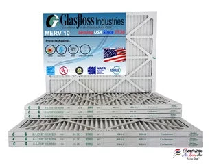 x Size: - - -Qty:12 Air Made MERV USA 13x20x1 Furnace in (Actual - Glasfloss inch) Filter 12.5 10 19.5x7/8