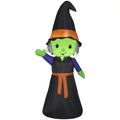 Witch 4FT Inflatable Airblown Tall Cute Inflatables Halloween