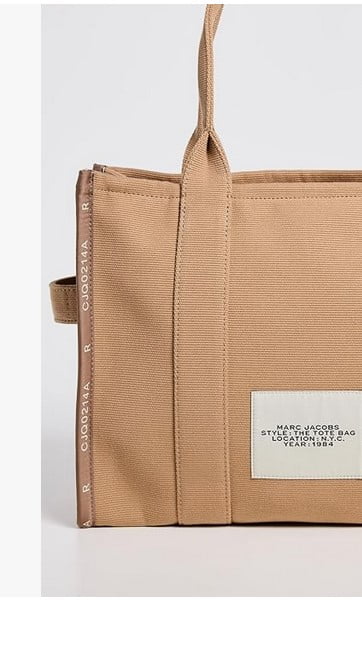 M0017048-230 The Tote, Size One Women's Camel, Jacobs Tan, Traveler Large Marc