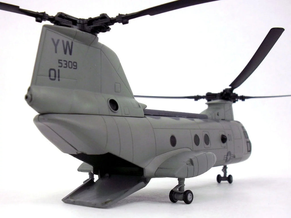 Ray 1:55 Pilot Die Marines Cast - Ch-46 Boeing Sea Sky New Knight Vehicles Toys