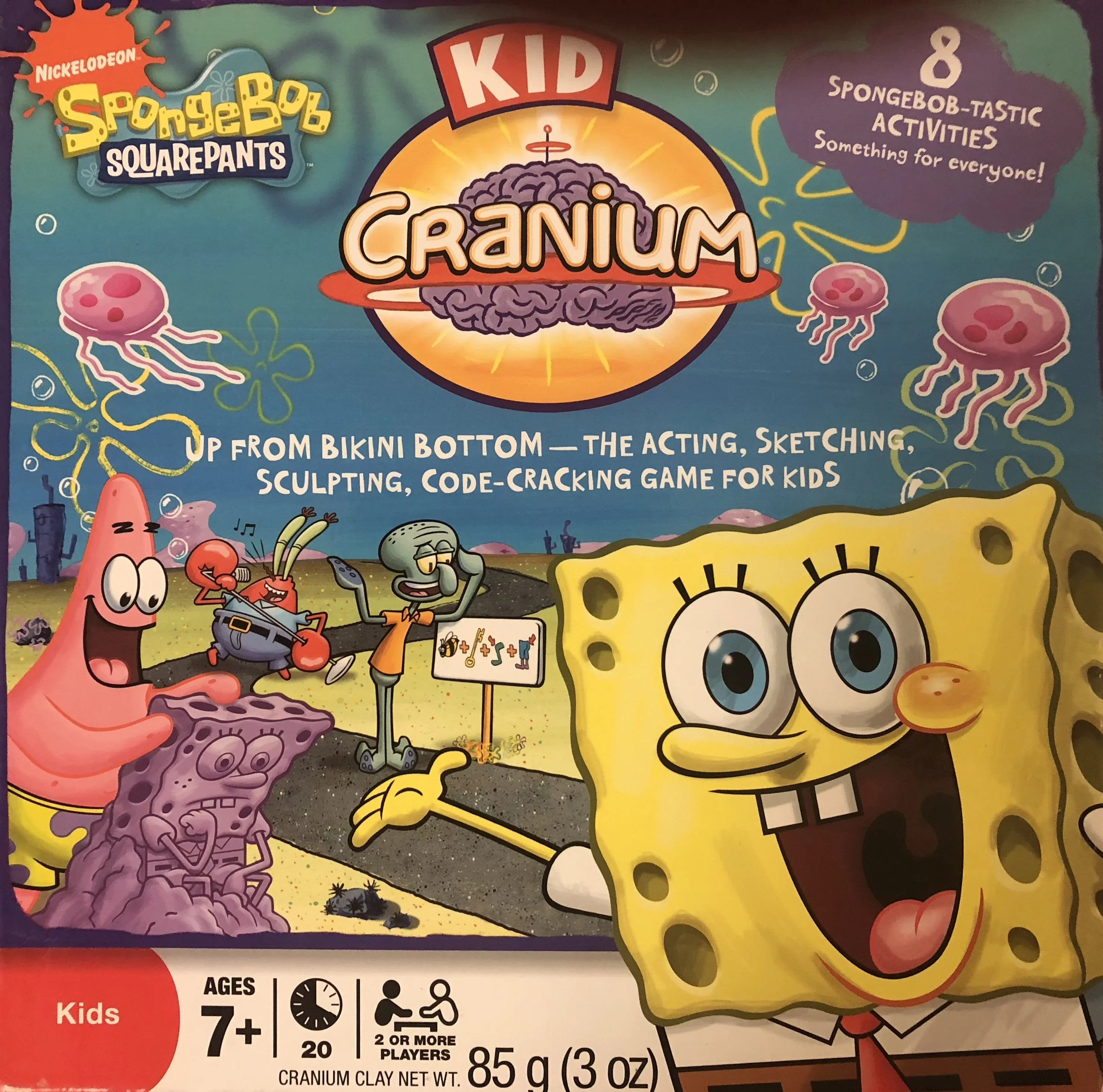 Cranium Games by Sponge Kids Hasbro Bob Board