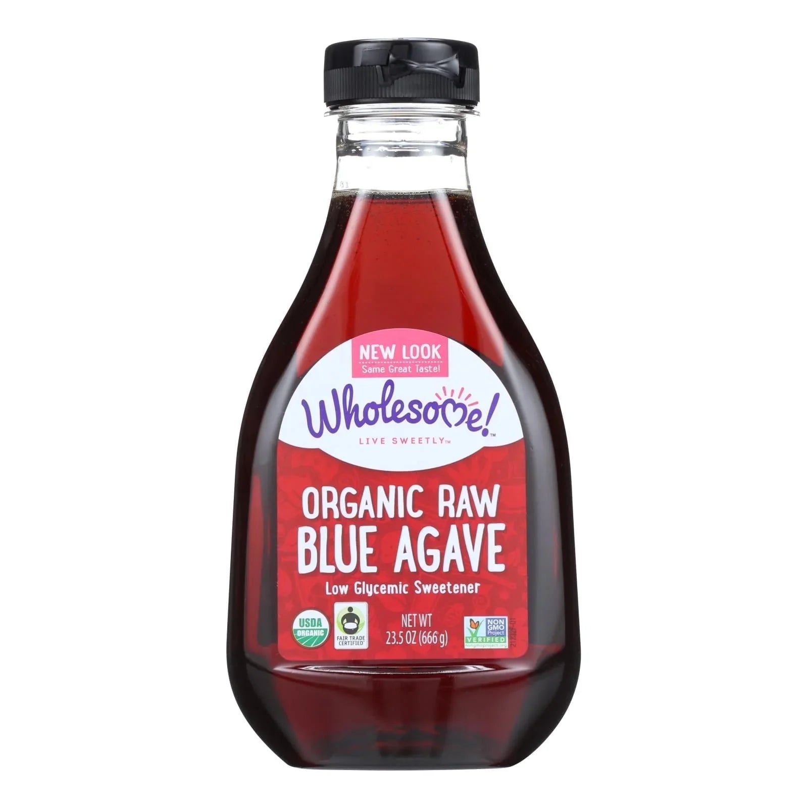 fl Live of Blue oz Pack Agave Wholesome Sweeteners Raw Sweetly 4 23.5 Organic