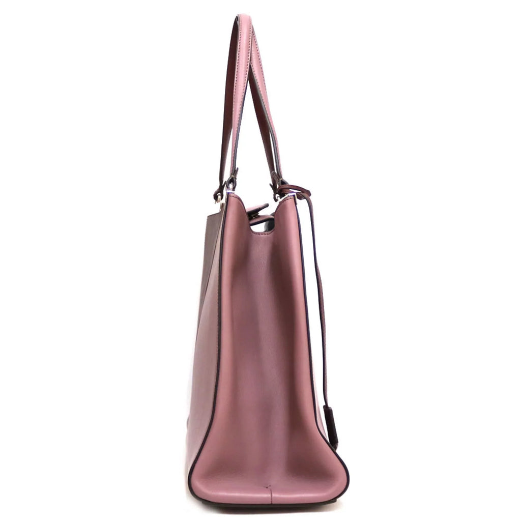 (Fair) Women's Leather Shoulder Pink Bag FENDI Fendi Pre-Owned