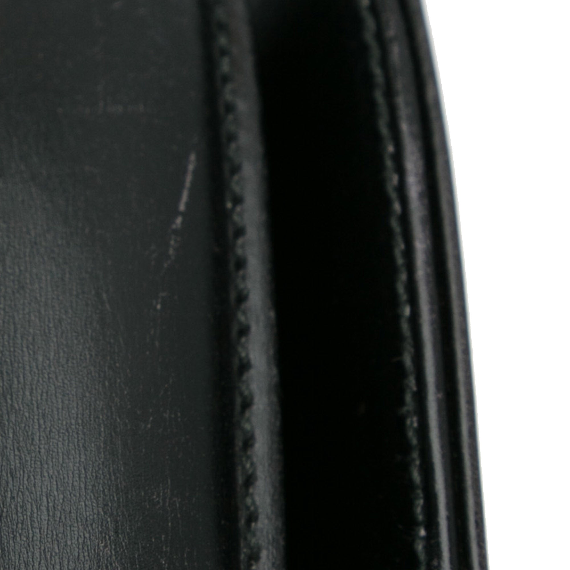 Handbag Top Gucci Bamboo Black Night HandleBag Pre-Owned Calf Authenticated Leather (Good) Unisex