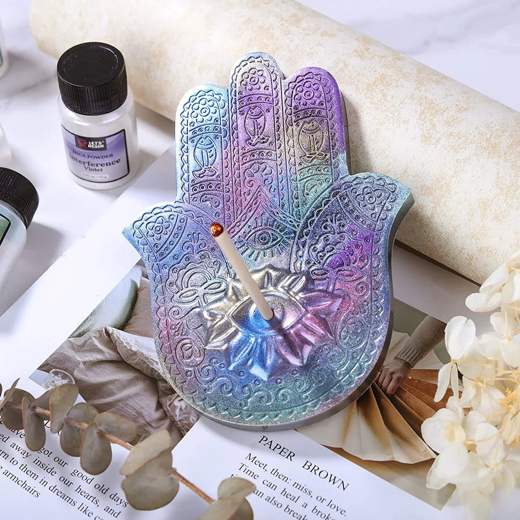 Resin, LET'S 6 Pigment for Powder Mica Slime, Resin Interference for RESIN Paint, Art Mica Resin, Colors Pearl Spirit Powder Epoxy Powder,