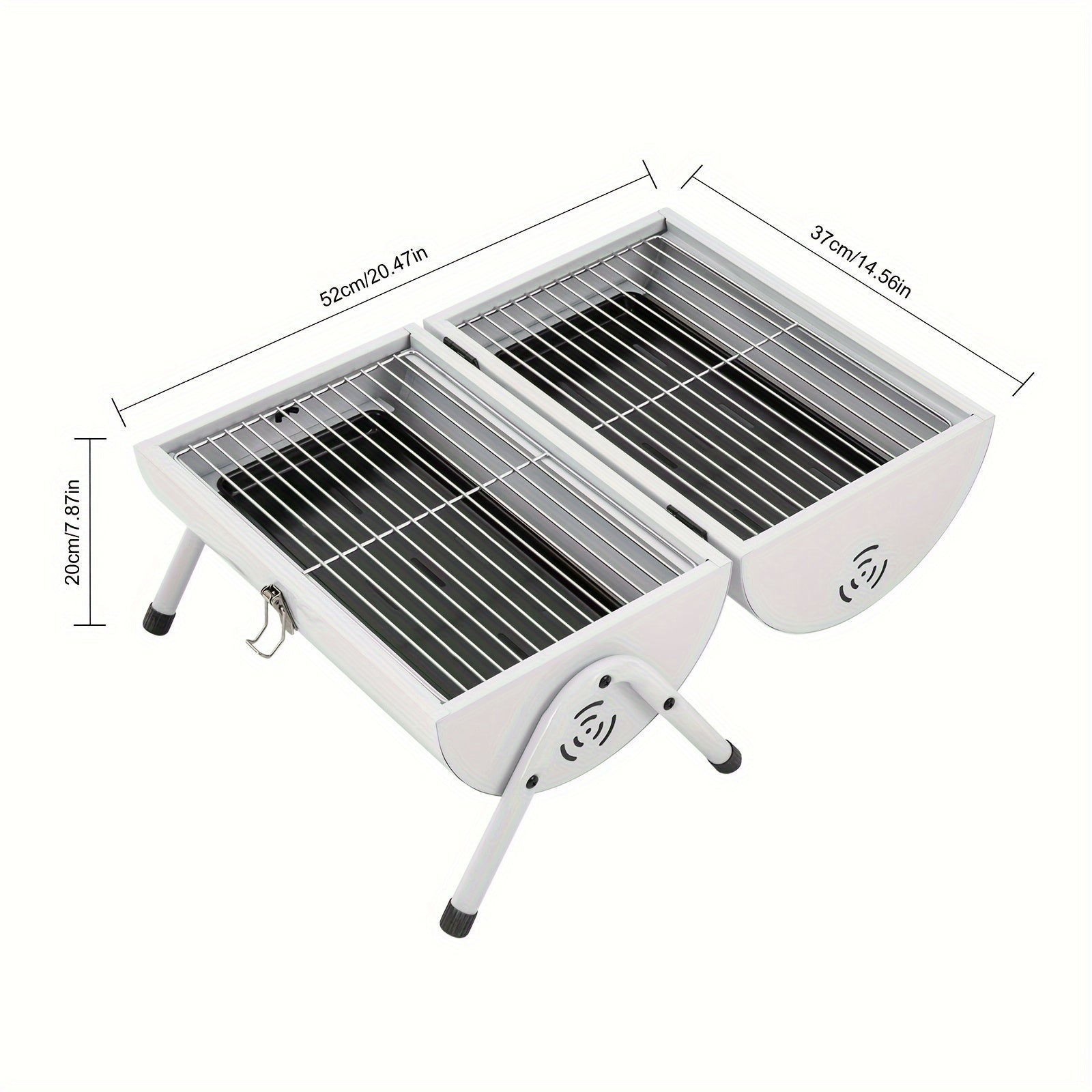 DFSDFGF32 Grill White Thermometer with Multi-functional BBQ
