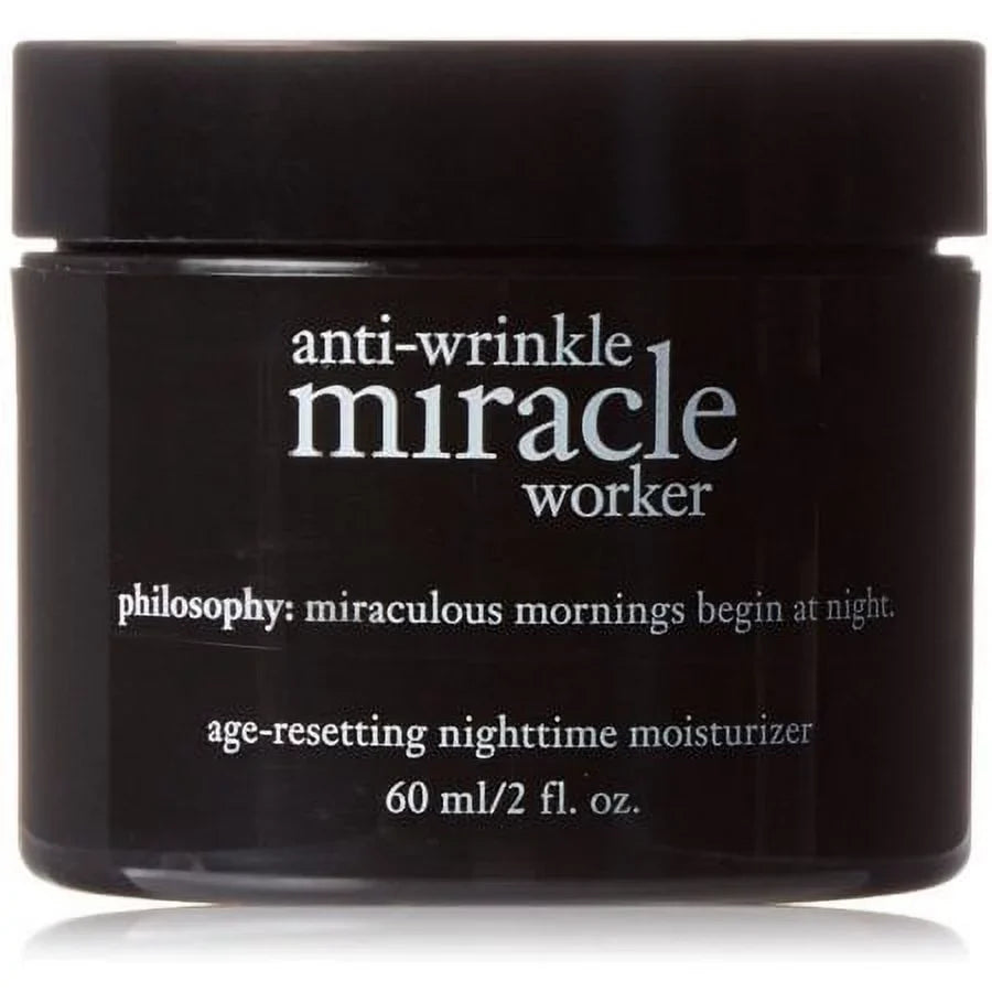 Anti-Wrinkle Age Philosophy 2 Moisturizer, Worker Miracle Nighttime Oz Resetting