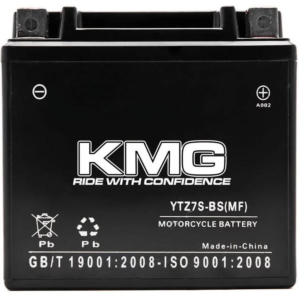 Free ATV 12V Performance Powersport Watercraft Replacement SMF High Snowmobile Scooter Battery YTZ7S Maintenance OEM Sealed KMG Motorcycle