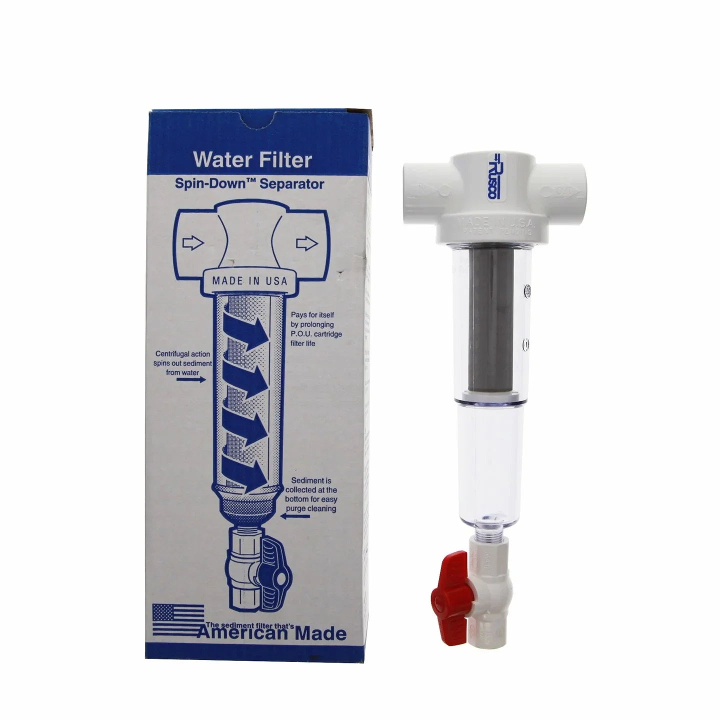 Stainless Trapper 7 Sy... Rusco Screened Steel Package Sediment 1-140STSS-F Of