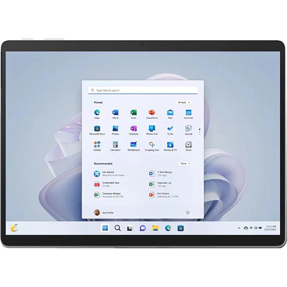 Multi-Tasking, (Open Surface Box) Processor 11, for Tablet/Laptop, and Pro RAM, 13" Connectivity, Microsoft Faster SQ3 Platinum 5G 8GB Windows Storage (2022), - 9 2-in-1 128GB Thin with Lightweight,