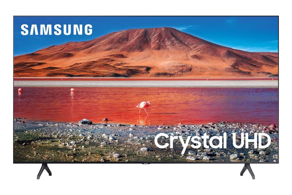 Tizen SAMSUNG UN43TU7000 LED 43" HDR 4K UHD (Refurbished) Class Smart TV Restored Crystal