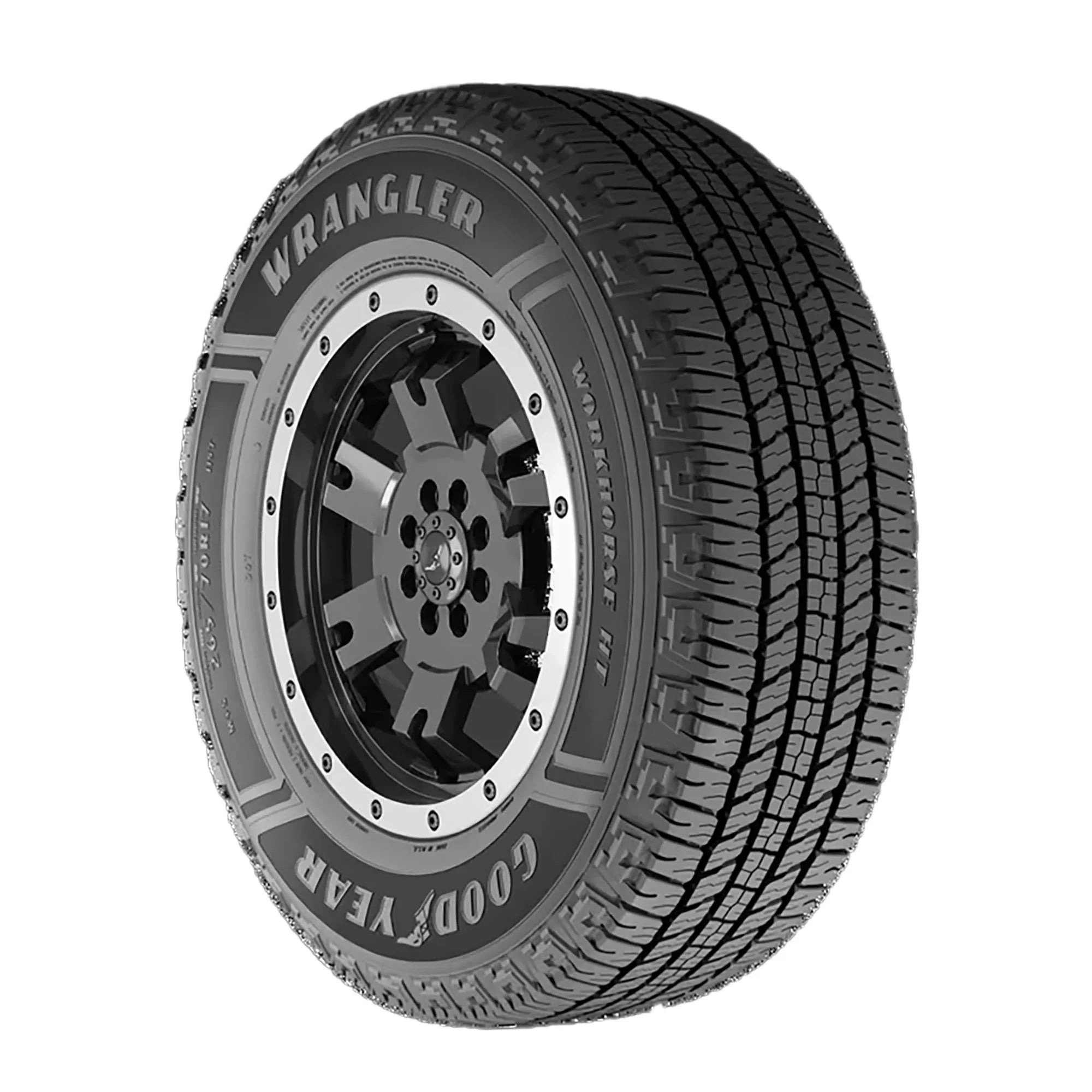 Goodyear Chevrolet 1500 Silverado 2014-15 Workhorse 121R All-Season WT Fits: Wrangler LT265/70R17 Tire 2017 1500 Chevrolet Silverado HT WT,