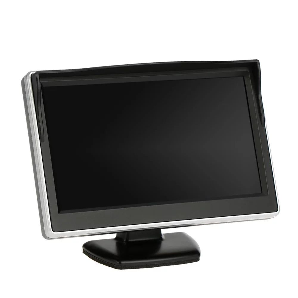 Rear Car Backup 5 View TFT - with Inch LCD Display Parking Camera for and Monitor Safe Assistance System Parking Reverse