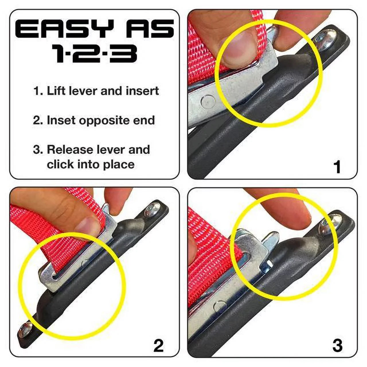 Plus Ratchet Trucks Bonus for E-Strap Trailers 2 & Snap-Loc with Pack 16 in. System x