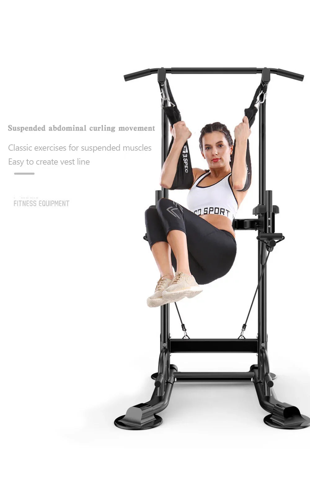 & Stands Training Dip Gym Strength Pull-Up for Tower Bars Power Squat Home Bar