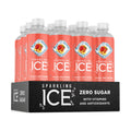 Oz, Ice? 17 Peach Sparkling 12) of Flavored Nectarine Sparkling Naturally (Pack Water, Fl