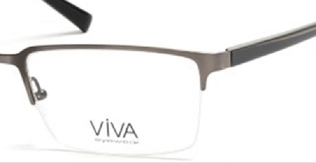 Matte Glasses- Size VV4025 Men's Gray Viva Gun Metal 009