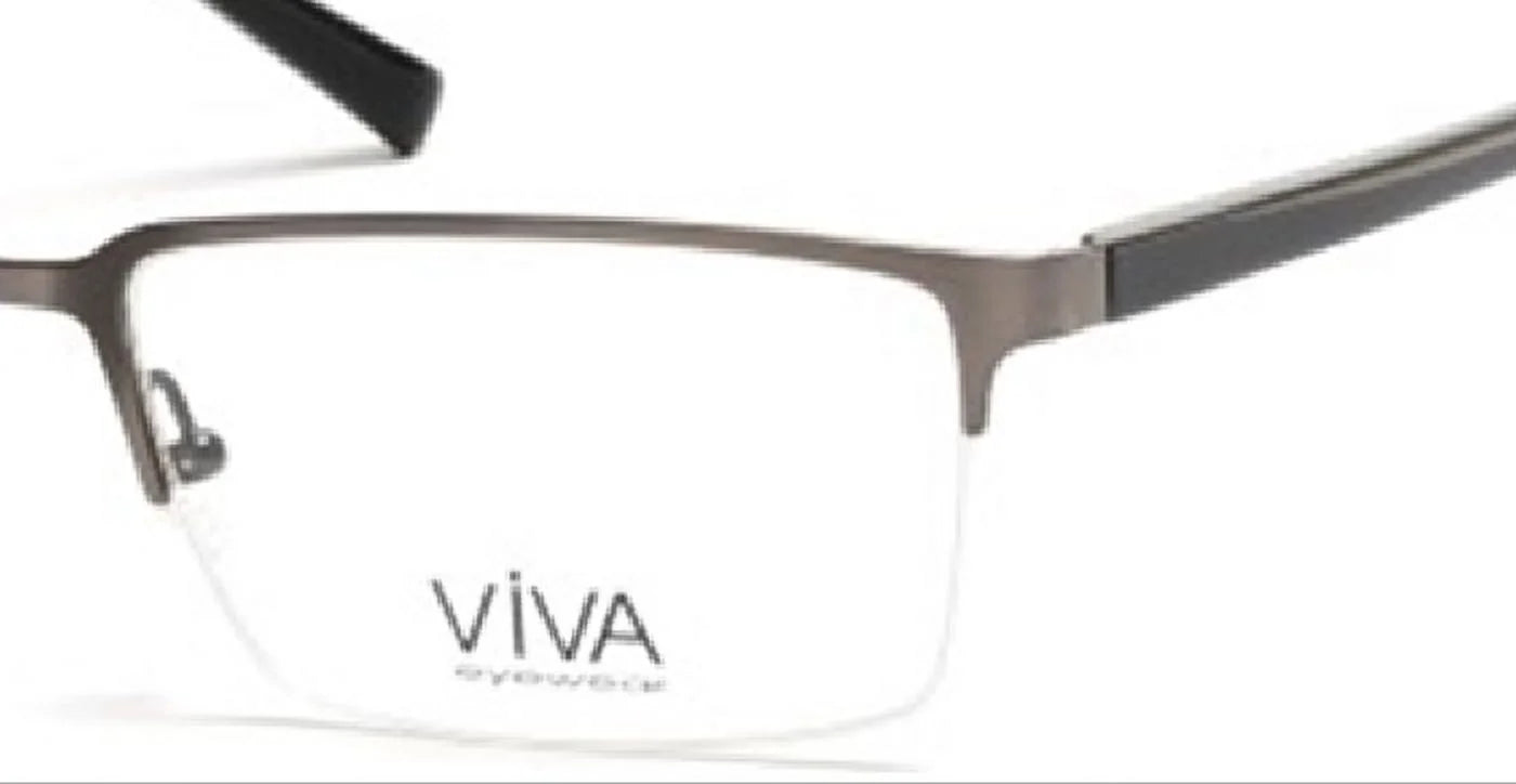 Matte Glasses- Size VV4025 Men's Gray Viva Gun Metal 009