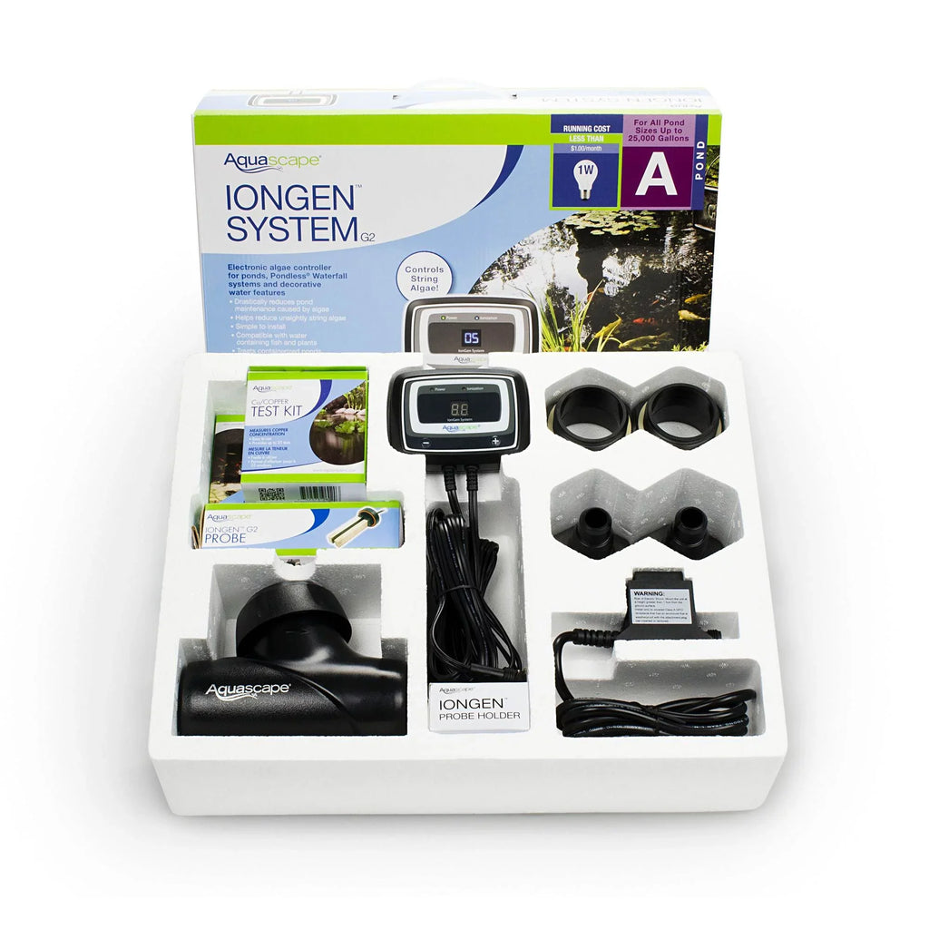 Free Pond G2 Natural 95027 Control System Chemical Aquascape Auto Algae IonGen