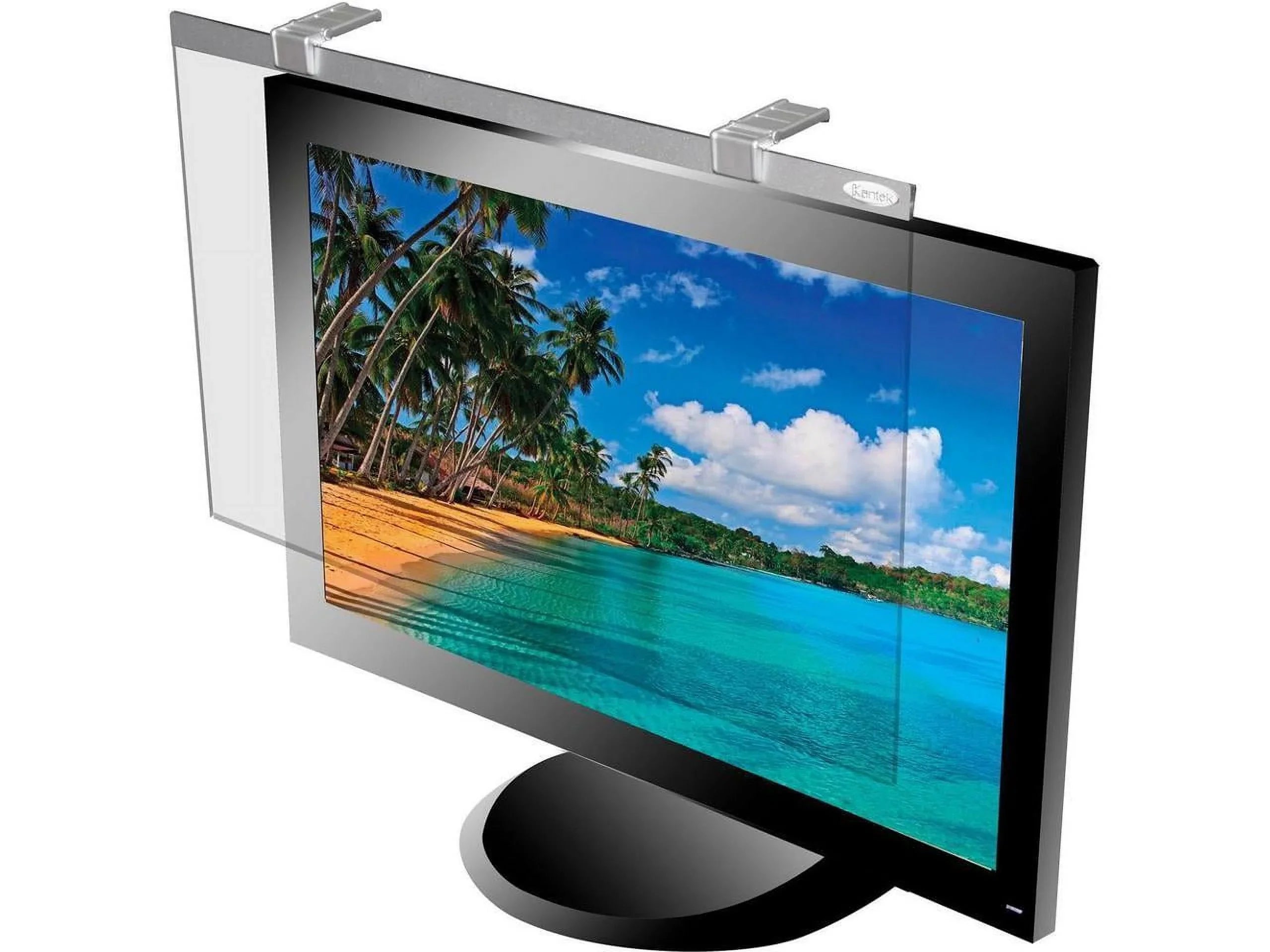 20" Protective Kantek Filter For Resistant Widescreen LCD Silver Monitor - Scratch