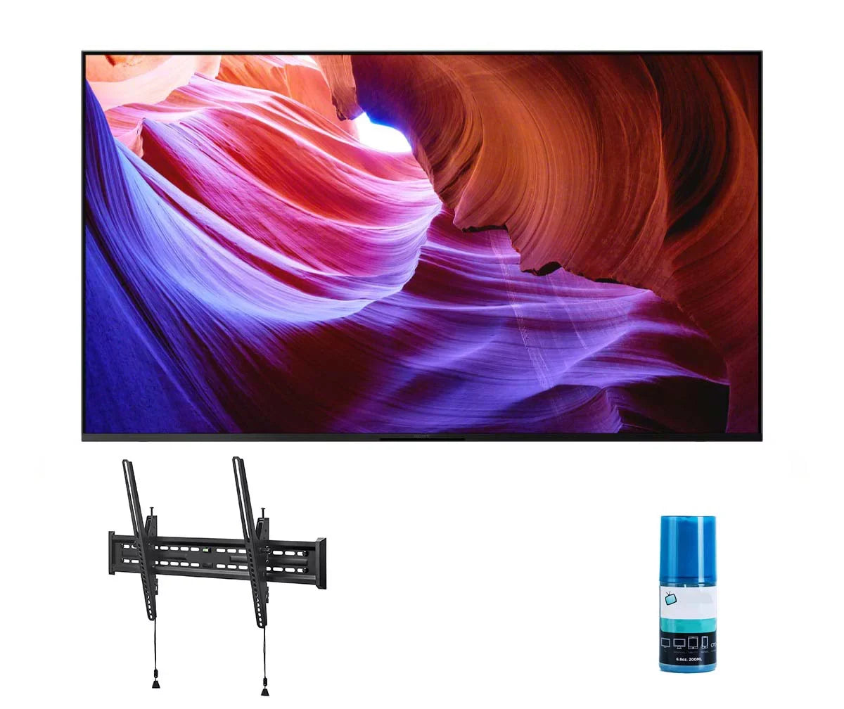 43"-90" Kit Features for a Sony HDR Tilt KD50X85K 50" TV's Screen with with Cleaner TV Smart LED and TV PS5 Walts 4K (2022) Walts Mount